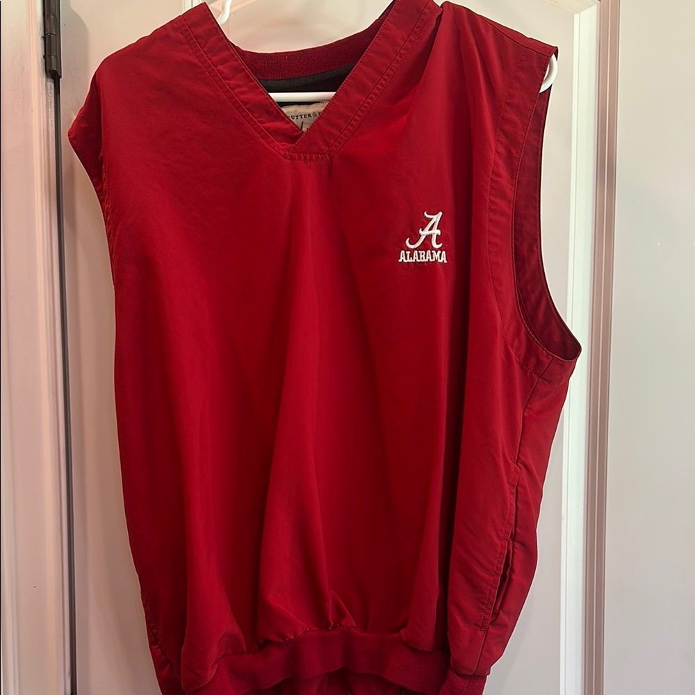 Cutter & Buck Red Sleeveless Vest